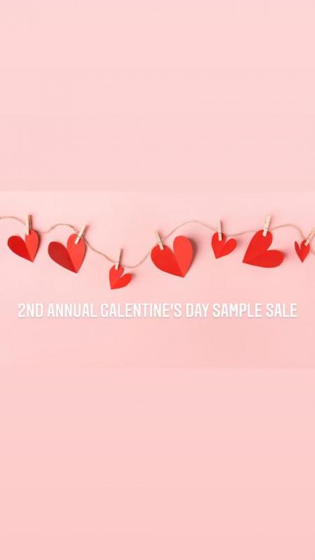 2nd Annual Galentine's Day Sample Sale