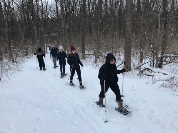 Snowshoe Hike - Kieselburg Forest Preserve