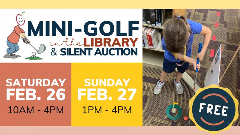 Mini Golf in the Library