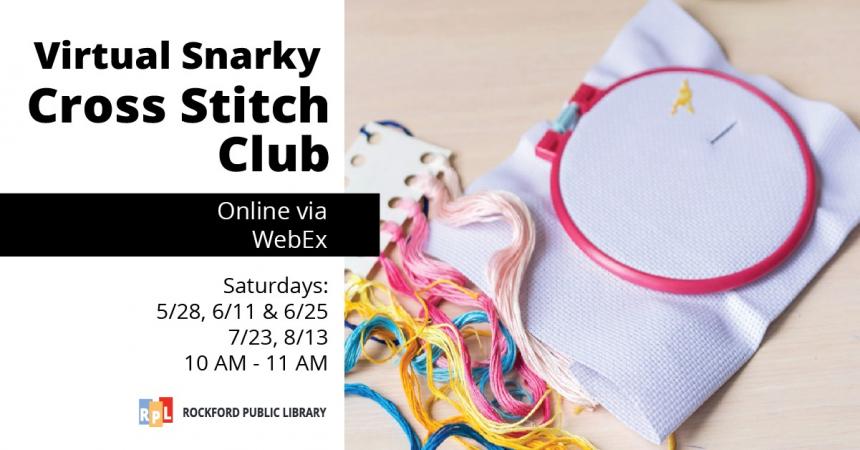Virtual Snarky Cross Stitch Club
