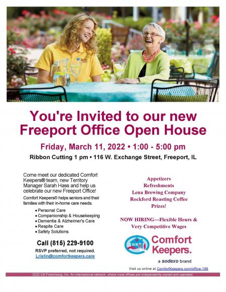 Comfort Keepers Freeport Open House
