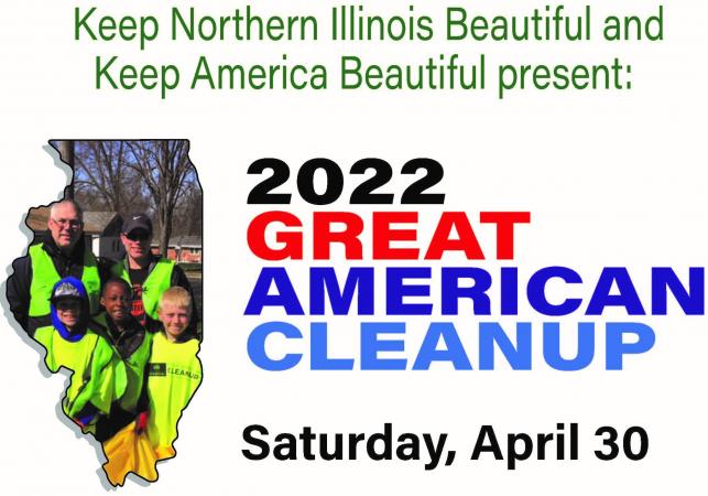 2022 Great American Cleanup Presented by Keep Northern Illinois Beautiful & Keep America Beautiful