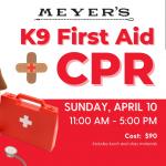 K9 First Aid + CPR Training Class