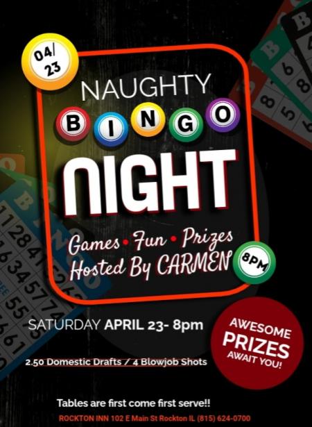 Naughty Bingo with Carmen