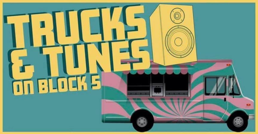 Trucks & Tunes on Block 5 with DJ FREEDOM BENNETT