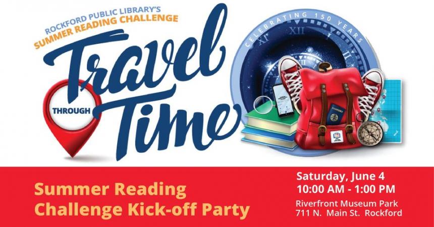 Travel Through Time: Summer Reading Challenge Kick-off Party