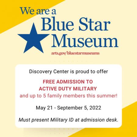 Free admission to active duty military