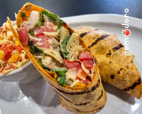 Grilled Chicken Caesar Wrap special