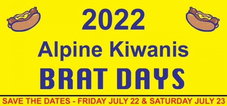 Alpine Kiwanis Brat Days