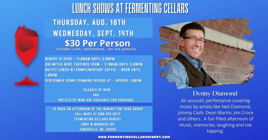 Lunch Shows at Fermenting Cellars