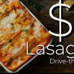 Saturday Lasagna Deal