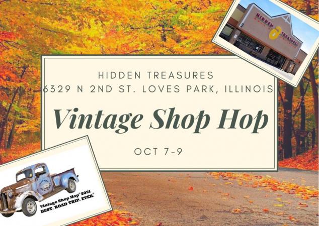 Fall Vintage Shop Hop at Hidden Treasures