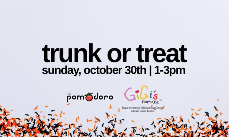 Trunk or treat at The Pomodoro!