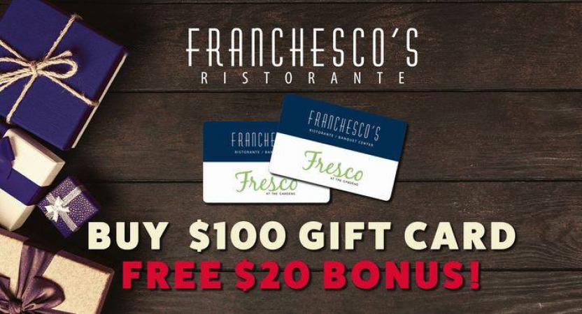 Gift Card Bonus