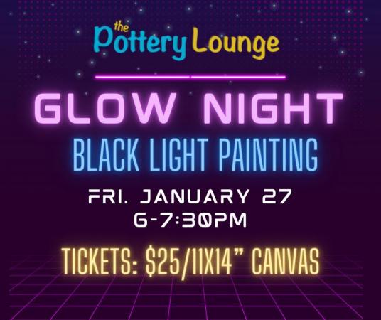 Glow Night-Black Light Canvas Painting