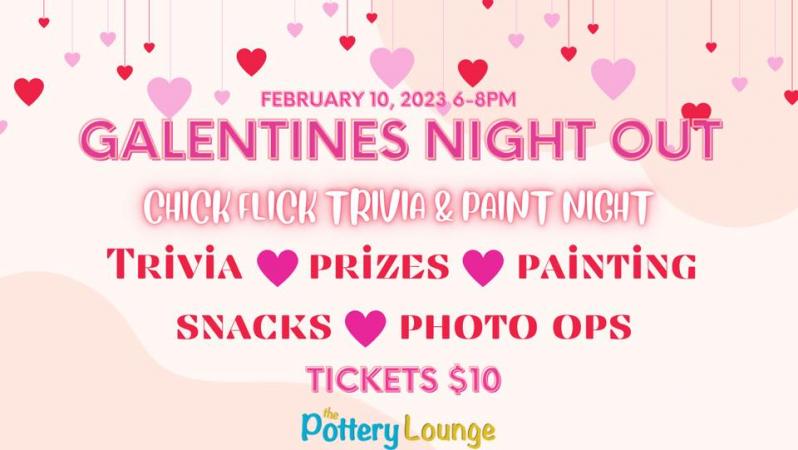 Galentines Trivia and Paint Night