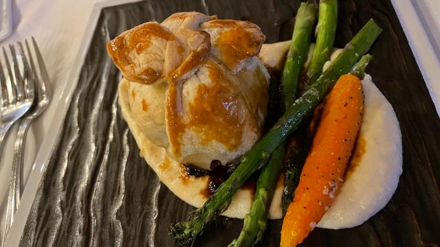 Beef Wellington at Franchesco's