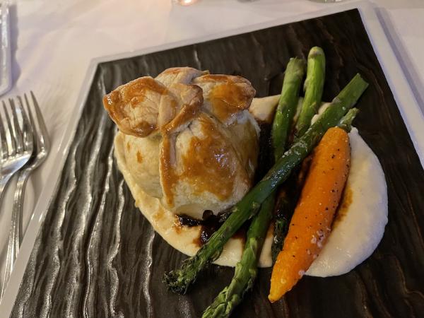 Beef Wellington at Franchesco's