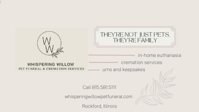 Whispering Willow Pet Funeral & Cremation Services