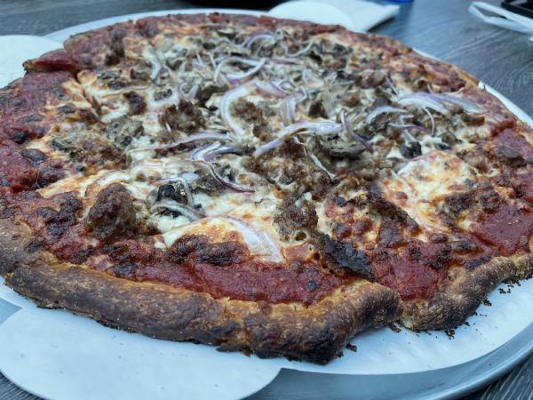 Pizza from The Firebox Restaurant & Pizzeria