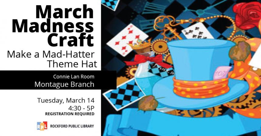 March Madness Craft - Make a Mad-Hatter Theme Hat