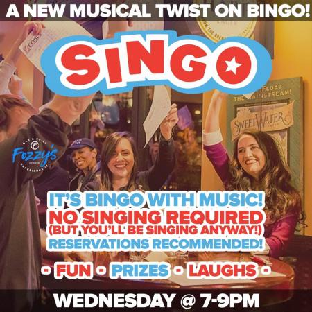 Wednesday Night Singo Bingo