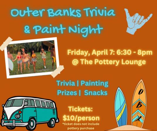 Outer Banks Trivia & Paint Night!