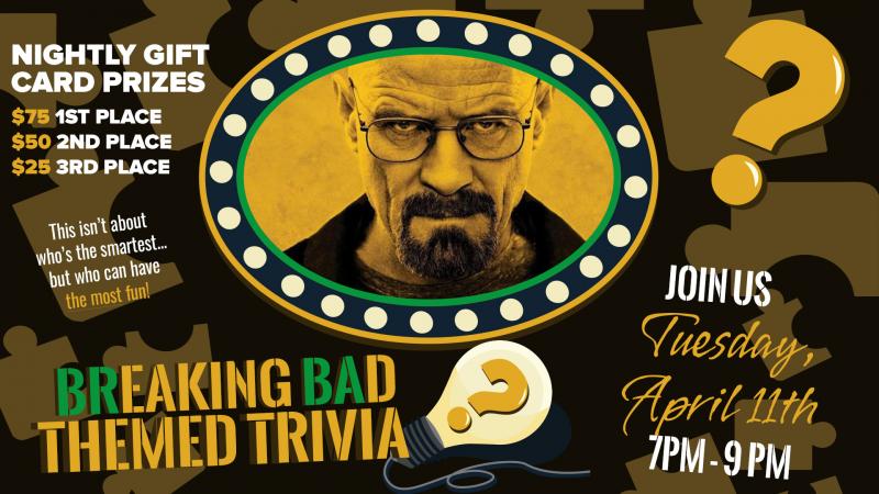 Breaking Bad Tv Show Themed Trivia