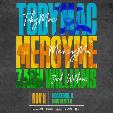 TobyMac, MercyMe Music, & Zach Williams