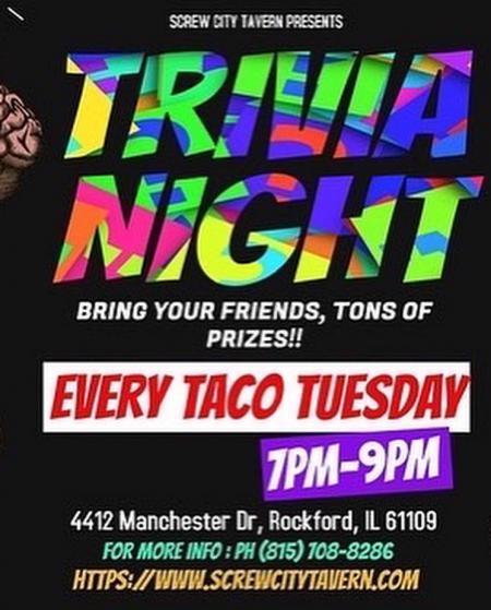Tuesday Night Tacos and Trivia