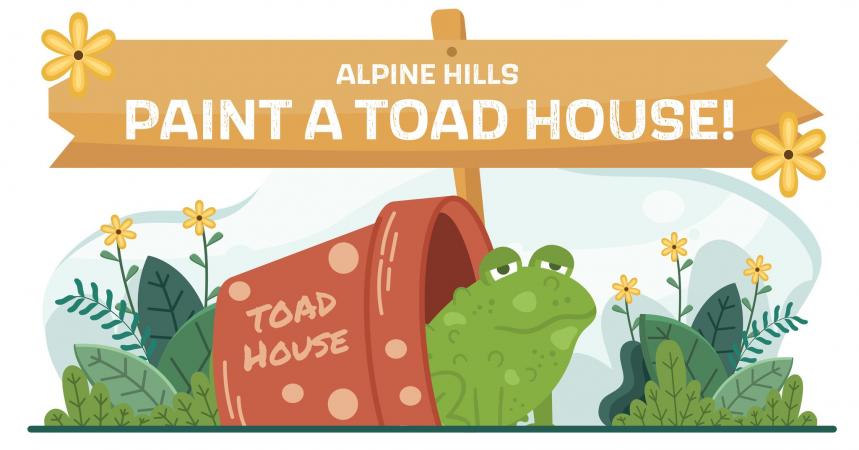 Paint a Toad House!