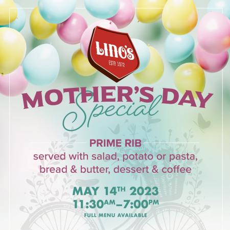 Mother's Day at Lino's