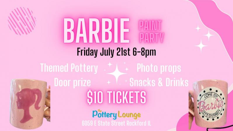 Barbie Paint Party