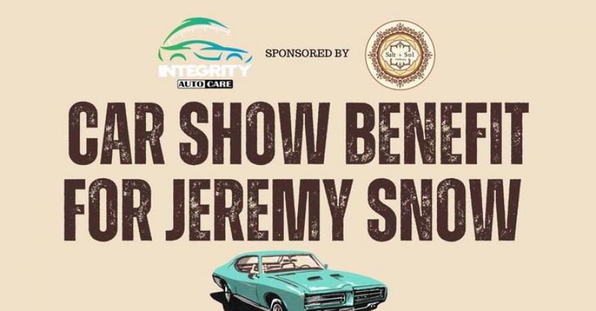 Car Show benefit for Jeremy Snow