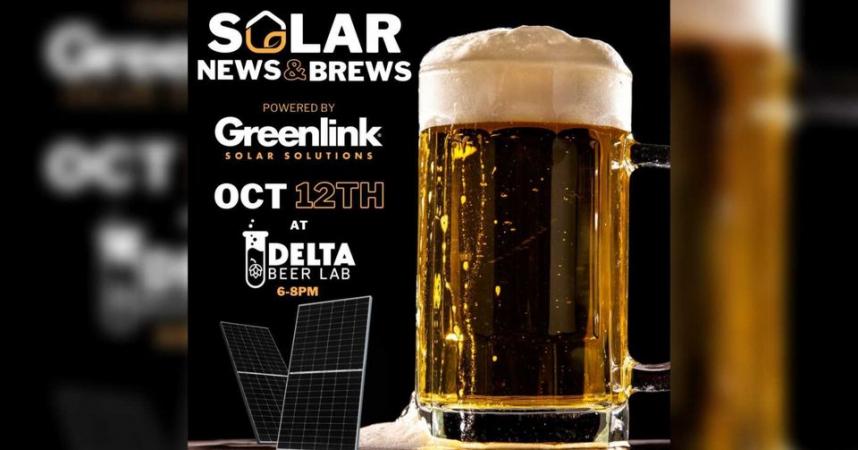 Solar News and Brews with Greenlink