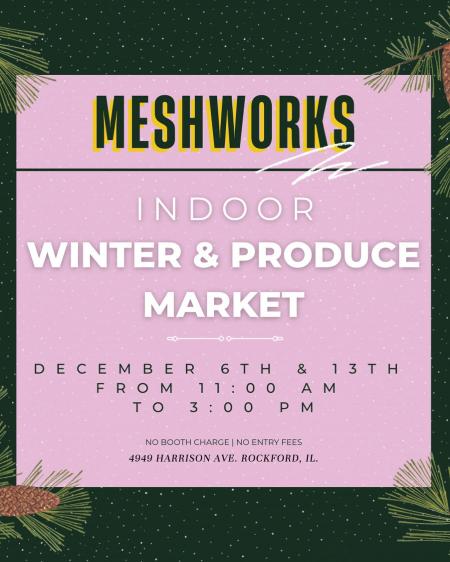 Indoor Winter and Produce Market