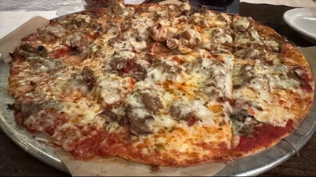 Beer and Pizza at Carlyle Brewing Co.