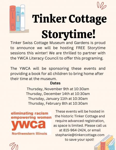 Storytime at Tinker Cottage
