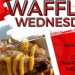 40% Off Waffle Wednesday