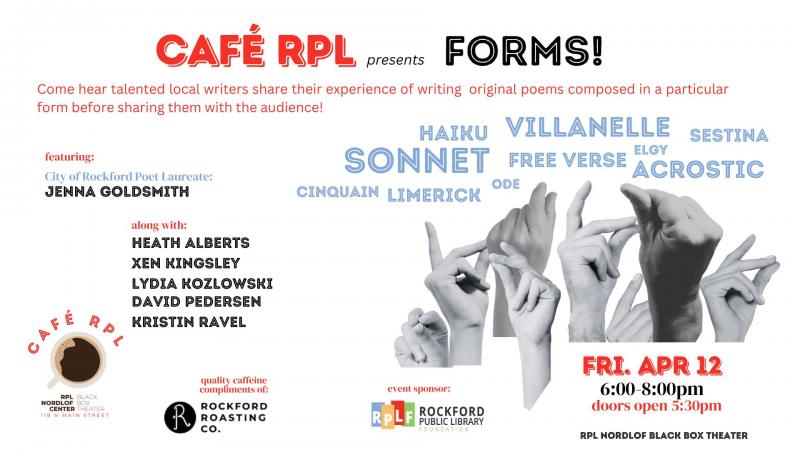 Cafe RPL presents FORMS! -The RPL Nordlof Center