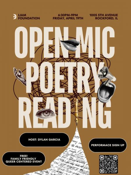 Open Mic Poetry Night @ LIAM