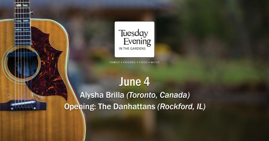 Tuesday Evening in the Gardens - Alysha Brilla | The Danhattans
