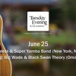 Tuesday Evening in the Gardens - Kaleta & Super Yamba Band | Big Wade & Black Swan Theory