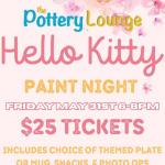 Hello Kitty Paint Night