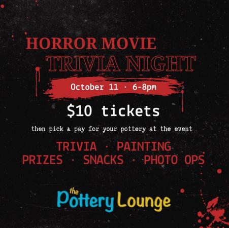 Horror Movie Trivia & Paint Night