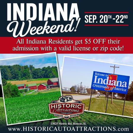 Indiana Weekend!