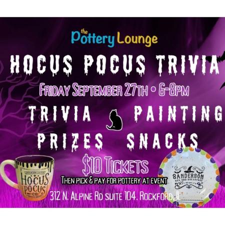 Hocus Pocus Trivia & Paint Night