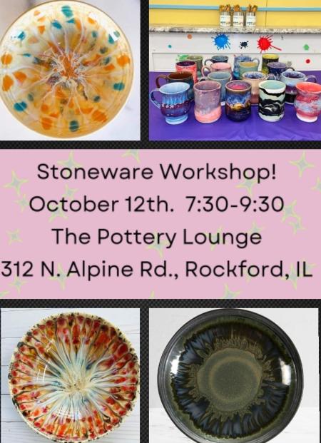 Stoneware Workshop- October