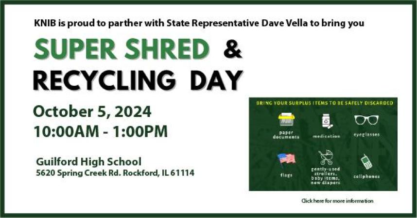 Super Shred and Recycle Day with Dave Vella