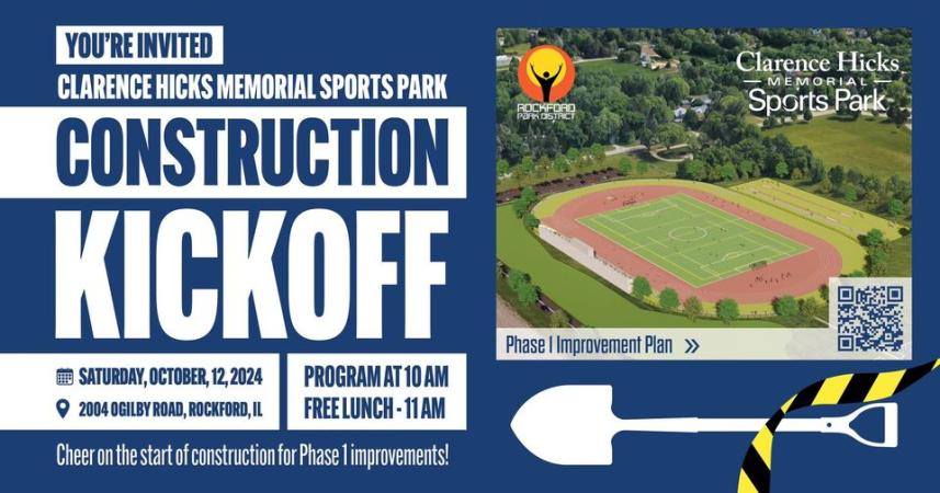 Clarence Hicks Memorial Sports Park Construction Kickoff 